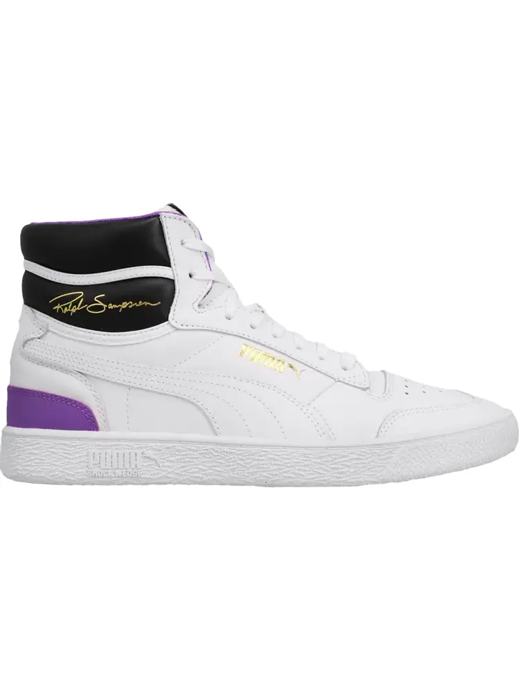 Кроссовки Puma Ralph Sampson Mid Purple Glimmer — изображение 1 из 1, белый