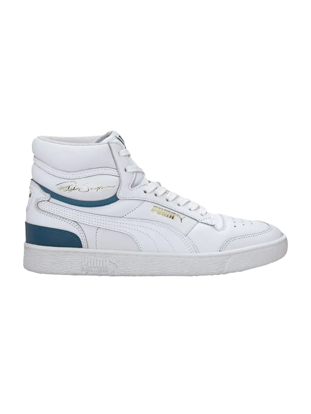 Кроссовки Ralph Sampson Mid Puma — изображение 1 из 1, белый/синий