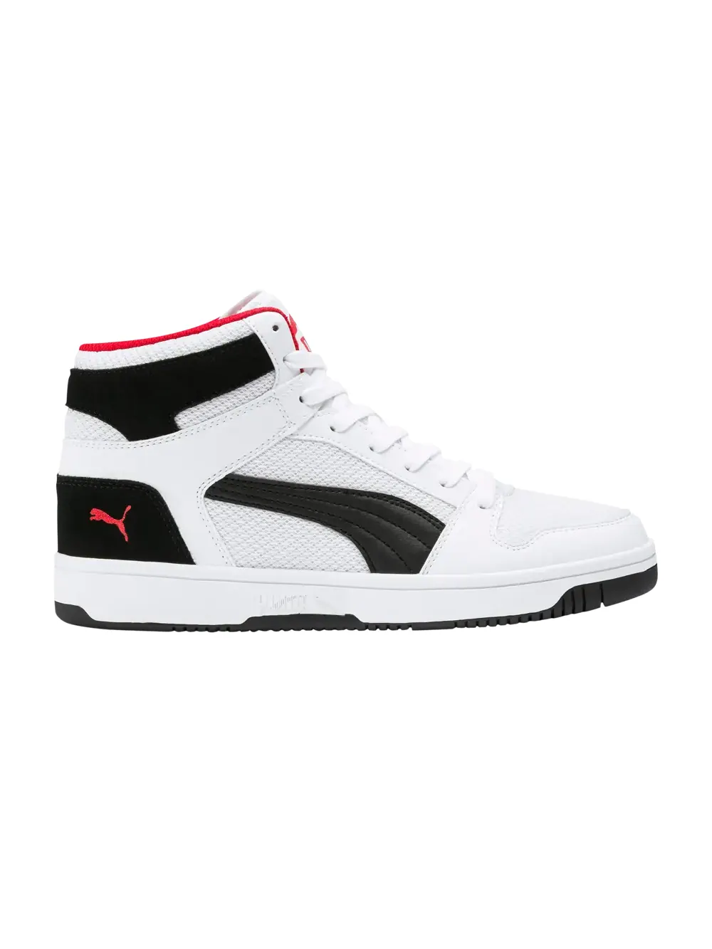 Кроссовки Rebound LayUp Mesh Puma — изображение 1 из 1, белый/черный/красный