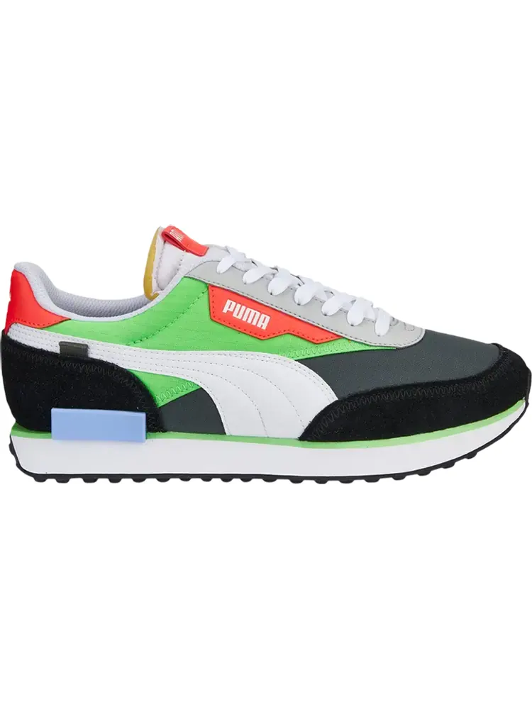 Кроссовки Puma Future Rider Play On - Dark Shadow Fluo Green — изображение 1 из 1, мульти