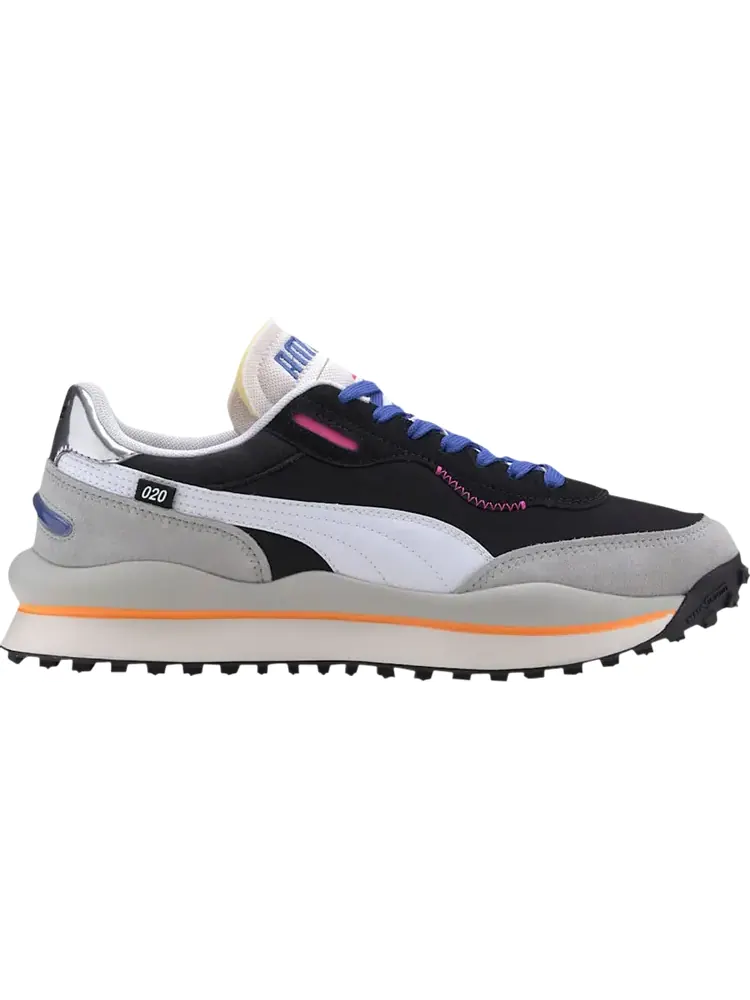 Кроссовки Puma Style Rider Play On - Black Grey Violet — изображение 1 из 1, черный