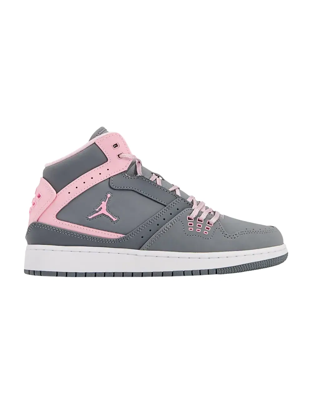 Кроссовки Air Jordan 1 Flight GS — изображение 1 из 1, серый/розовый