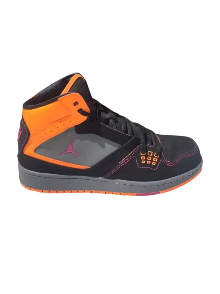 Кроссовки Air Jordan Jordan 1 Flight GS 'Black Orange' — изображение 1 из 1, черный
