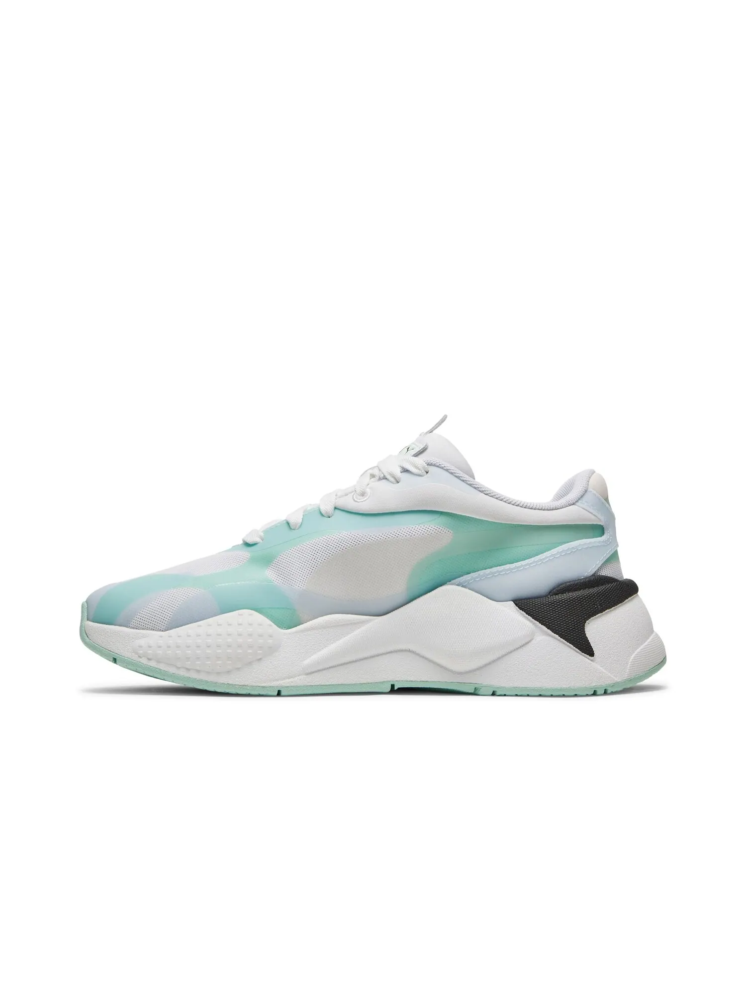 Кроссовки Wmns RS-X3 Plas_Tech Puma — изображение 3 из 8, зеленый
