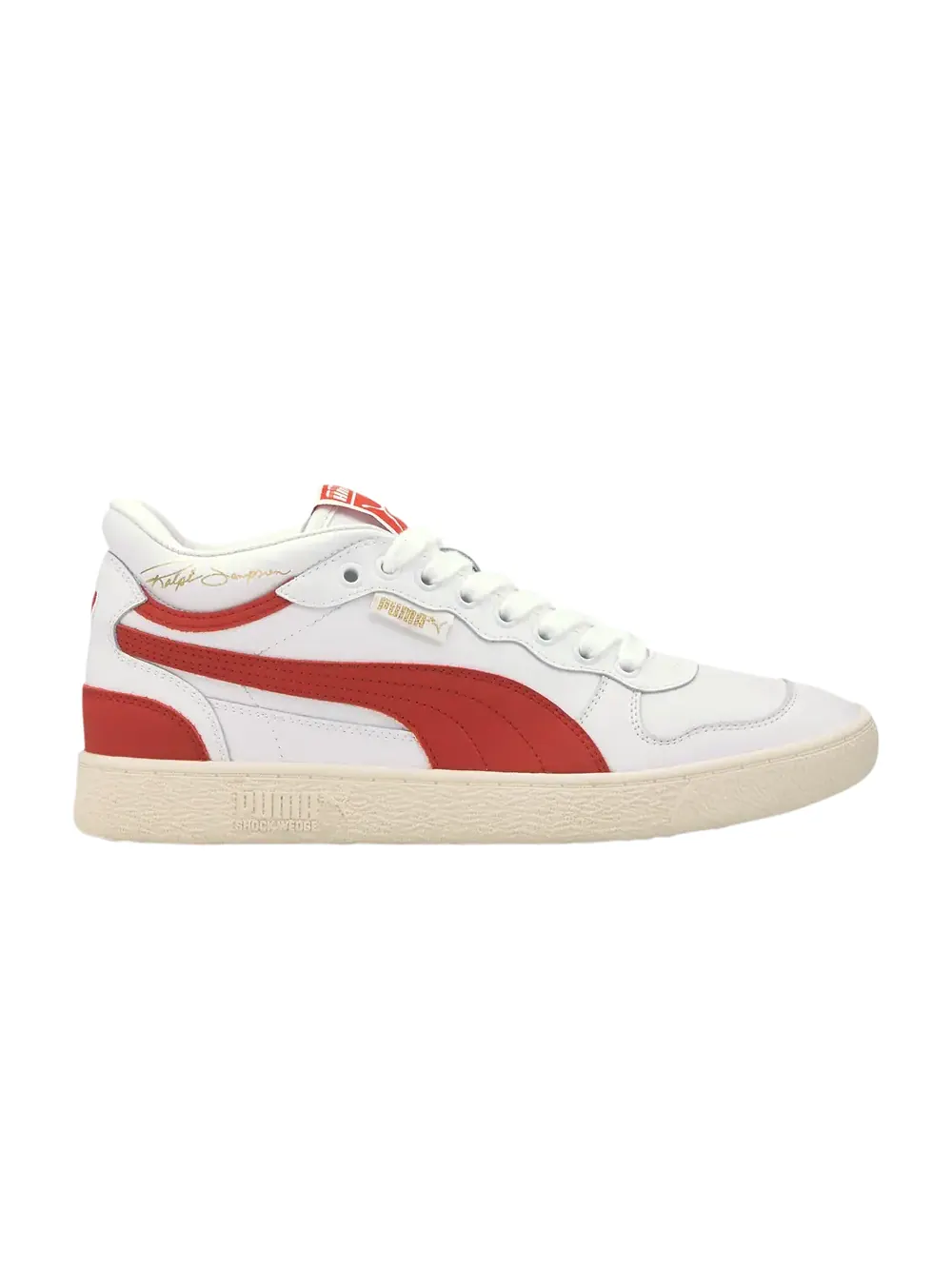 Кроссовки Ralph Sampson Demi OG Puma — изображение 1 из 1, белый/красный/белый