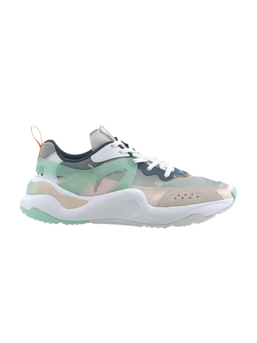 Кроссовки Wmns Rise Puma — изображение 1 из 1, белый/зеленый