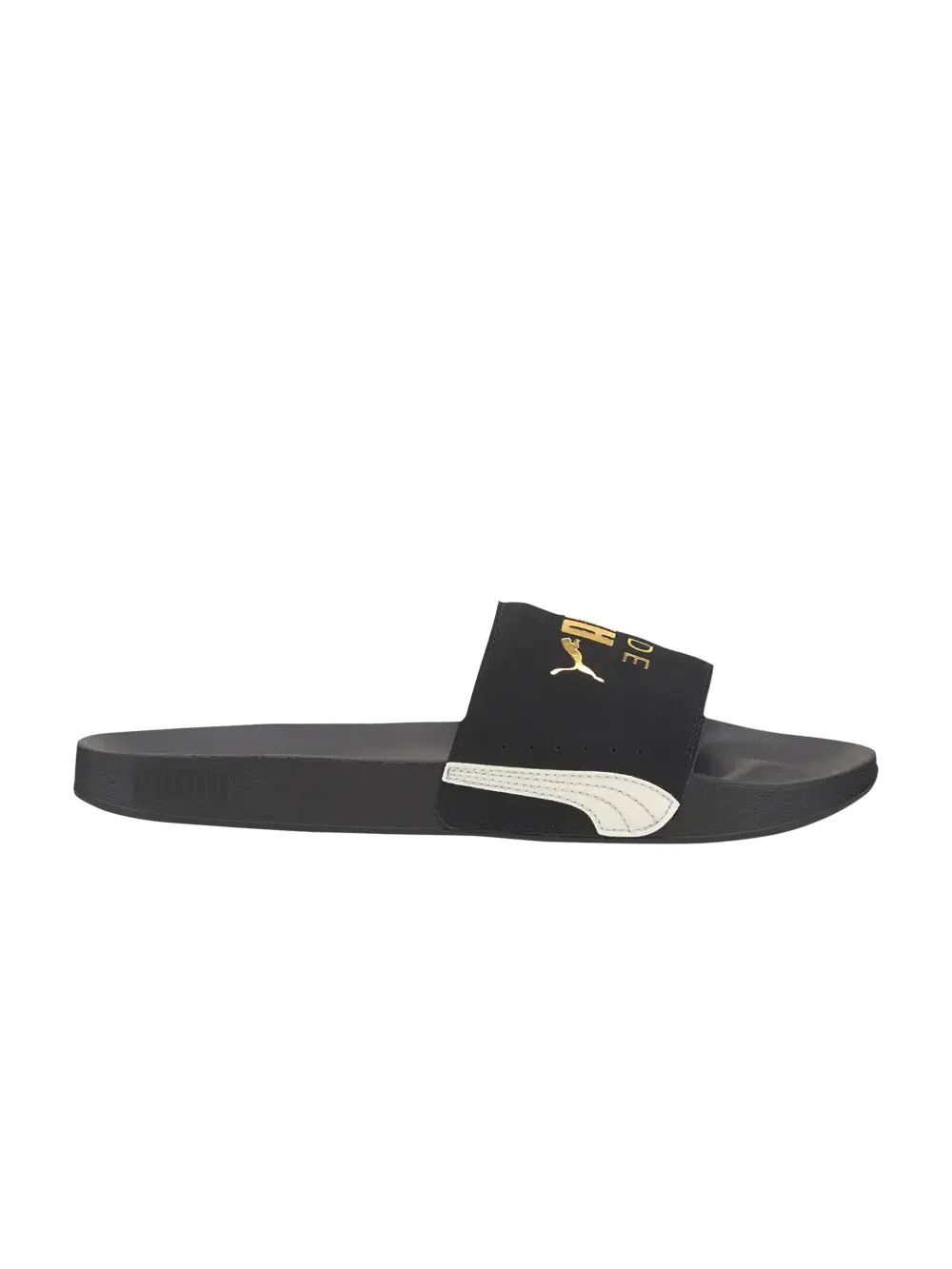 Кроссовки Leadcat FTR Suede Classic Slide Puma — изображение 1 из 1, черный/золотистый