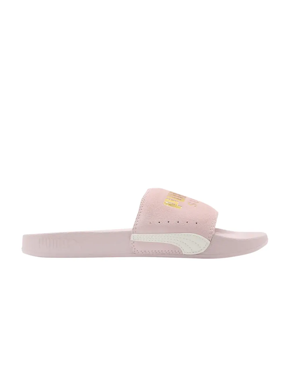Кроссовки Wmns Leadcat FTR Suede Slide Puma — изображение 1 из 1, розовый/золотистый