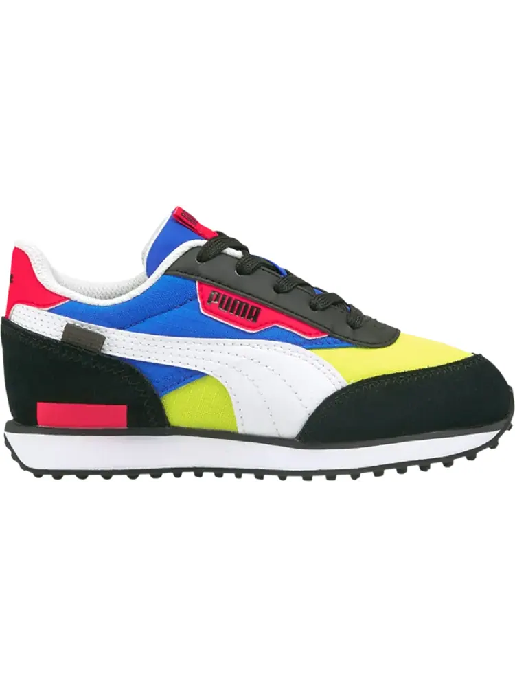 Кроссовки Puma Future Rider Play On Little Kid Black Ultra Blue — изображение 1 из 1, черный
