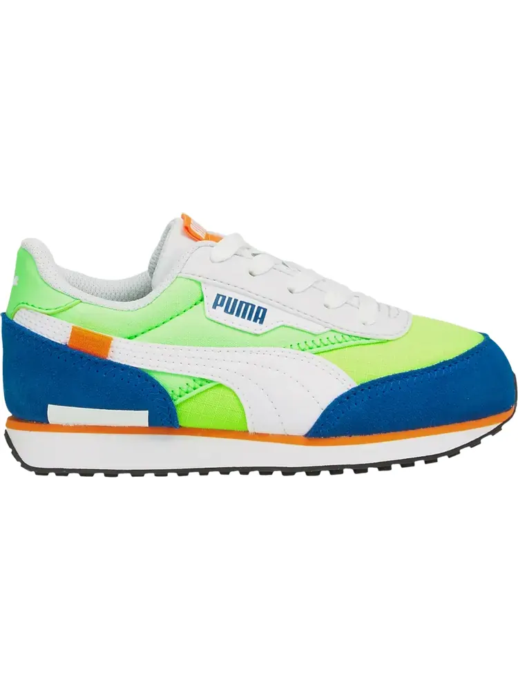 Кроссовки Puma Future Rider Play On Jr White Fizzy Lime — изображение 1 из 1, белый