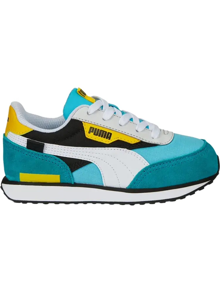 Кроссовки Puma Future Rider Play On Little Kid Blue Atoll — изображение 1 из 1, синий