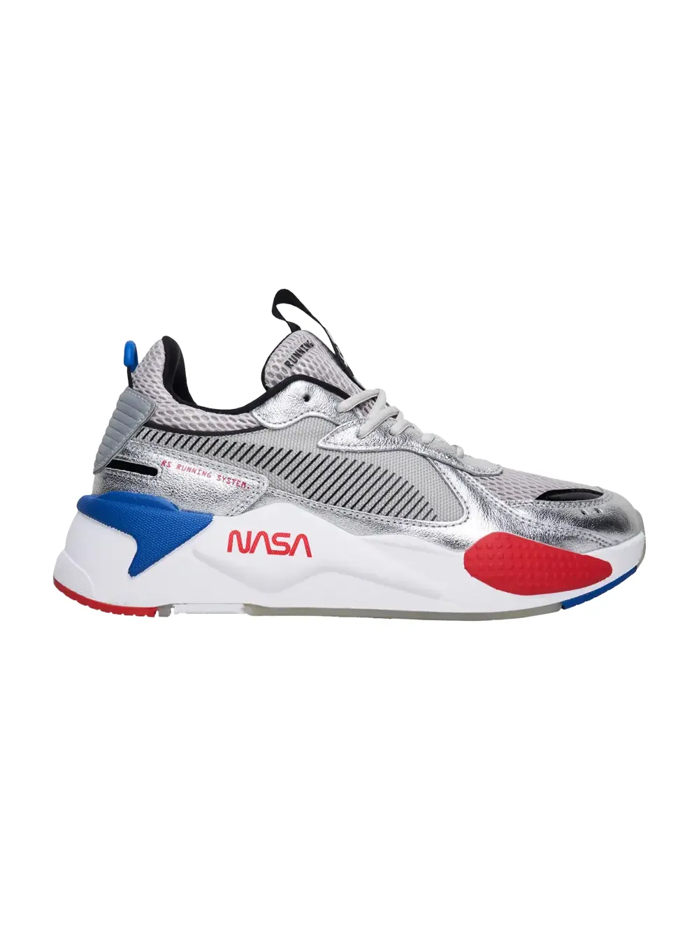 Кроссовки NASA x RS-X Puma — изображение 1 из 1, серебряный