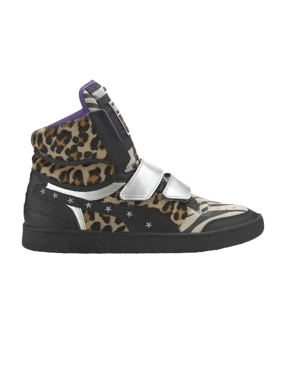 Кроссовки Paul Stanley x Ralph Sampson Mid Puma — изображение 1 из 1, черный/черный