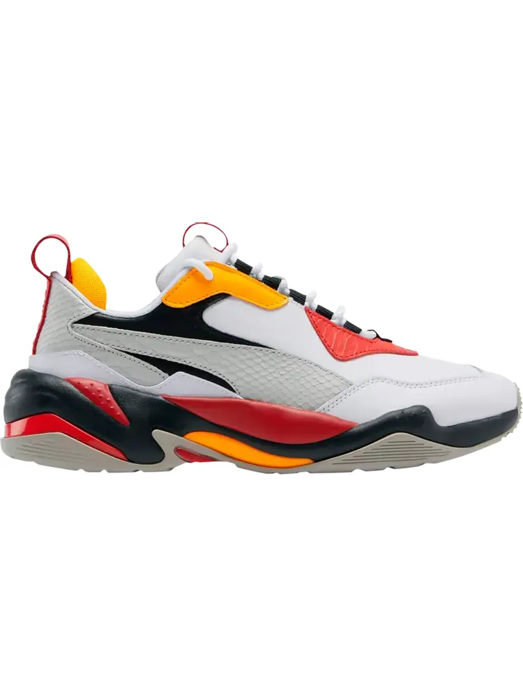 Кроссовки Puma Thunder Holiday High Risk Red Orange Alert — изображение 1 из 1, белый