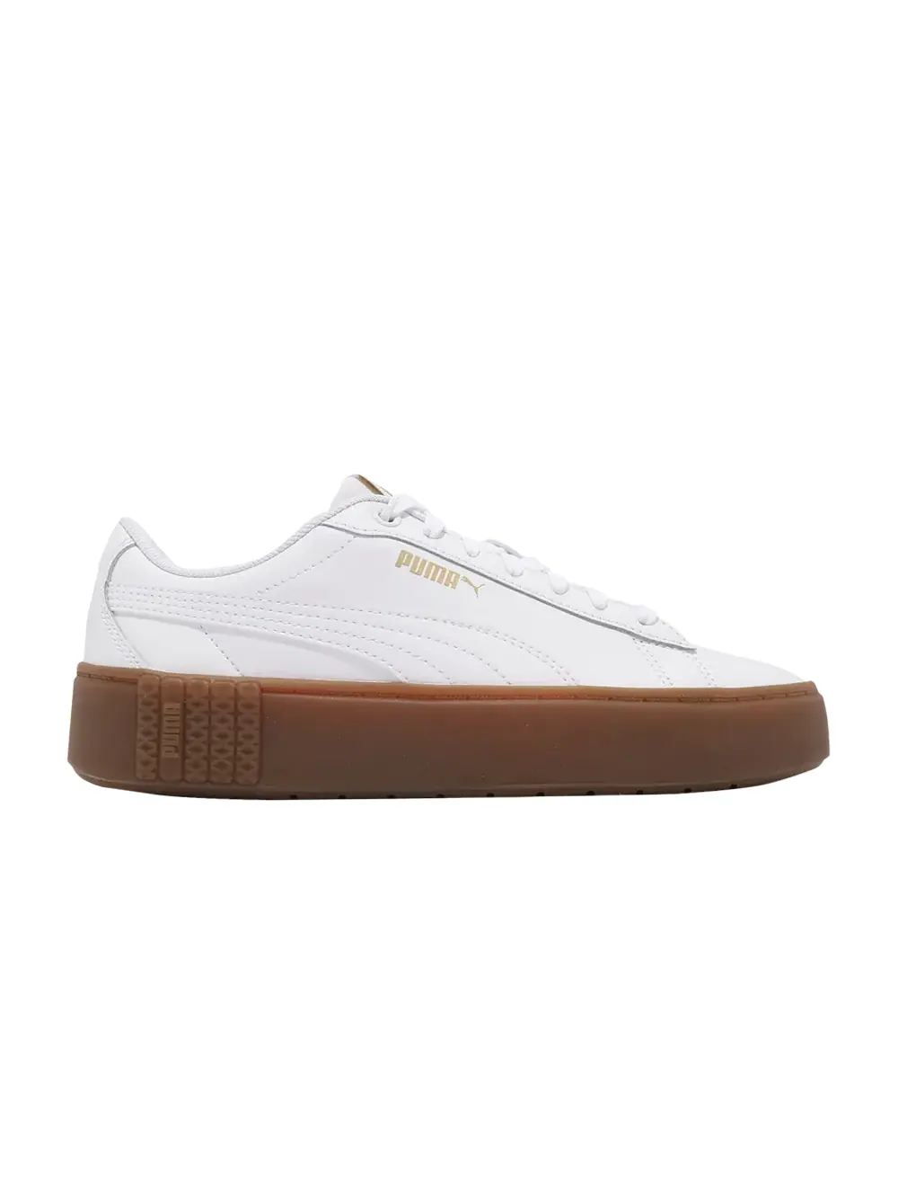 Кроссовки Wmns Smash Platform v2 Puma — изображение 1 из 1, белый/белый