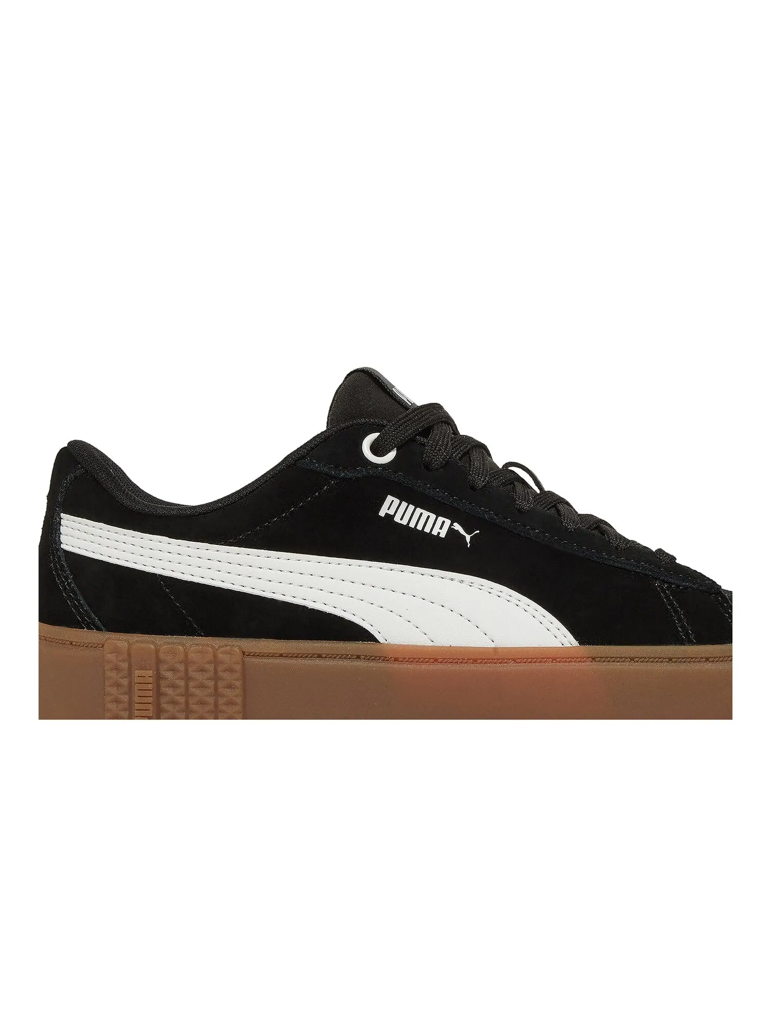 Кроссовки Wmns Smash Platform v2 Suede Puma — изображение 2 из 8, черный/белый