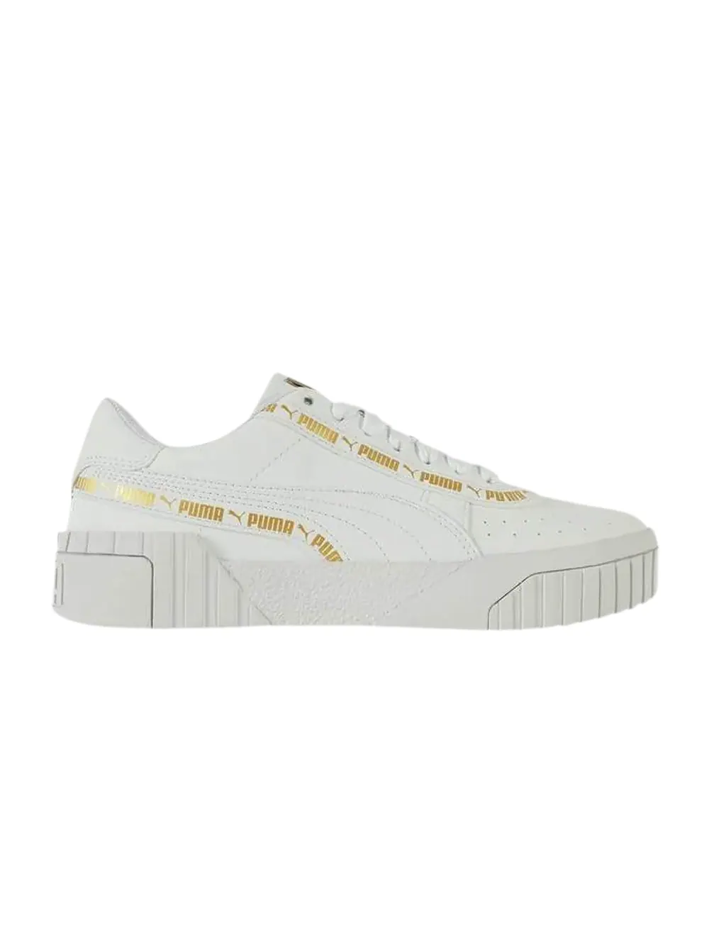Кроссовки Cali Taping Jr Puma — изображение 1 из 1, белый/золотистый
