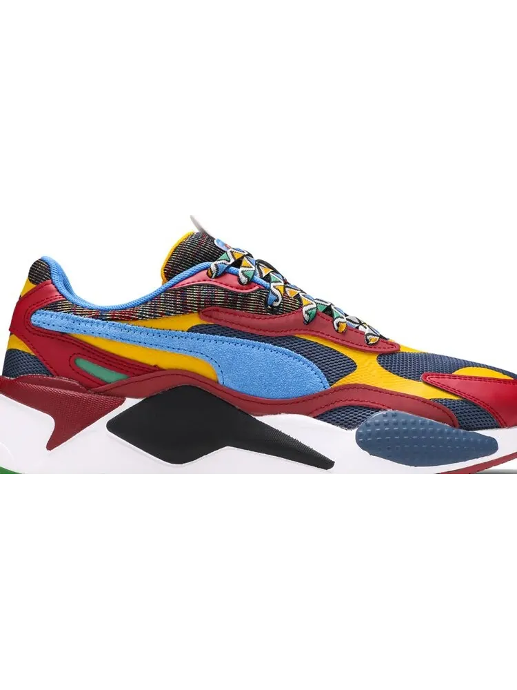 Кроссовки Puma RS-X3 Mix - Dark Denim — изображение 2 из 8, мульти