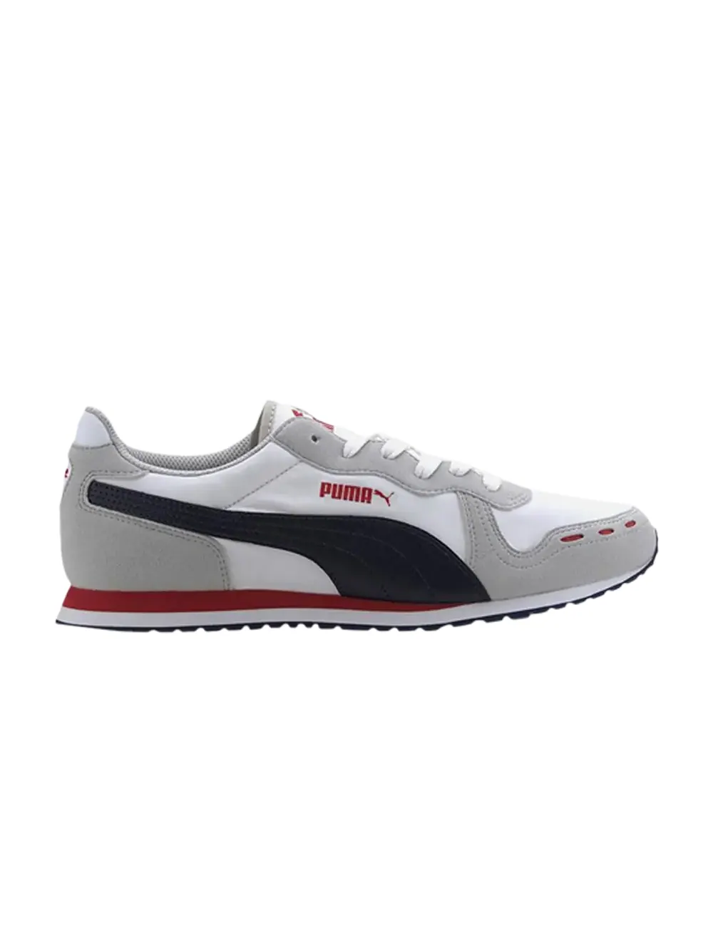 Кроссовки Cabana Run Puma — изображение 1 из 1, белый/серый фиолетовый