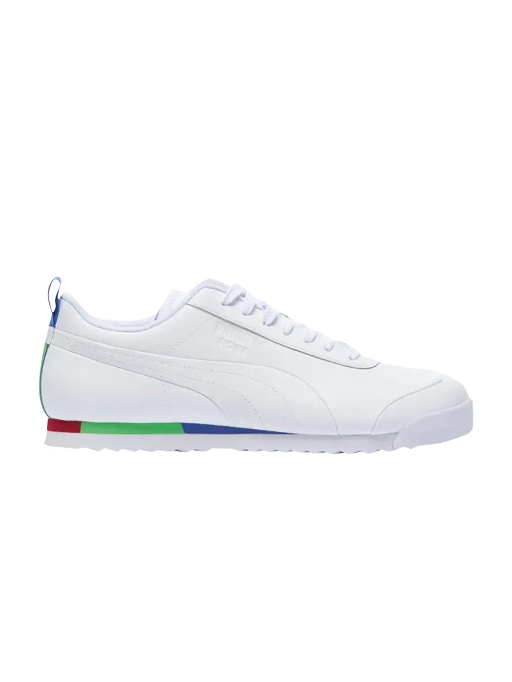 Кроссовки Roma TFS Puma — изображение 1 из 1, белый/синий/зеленый