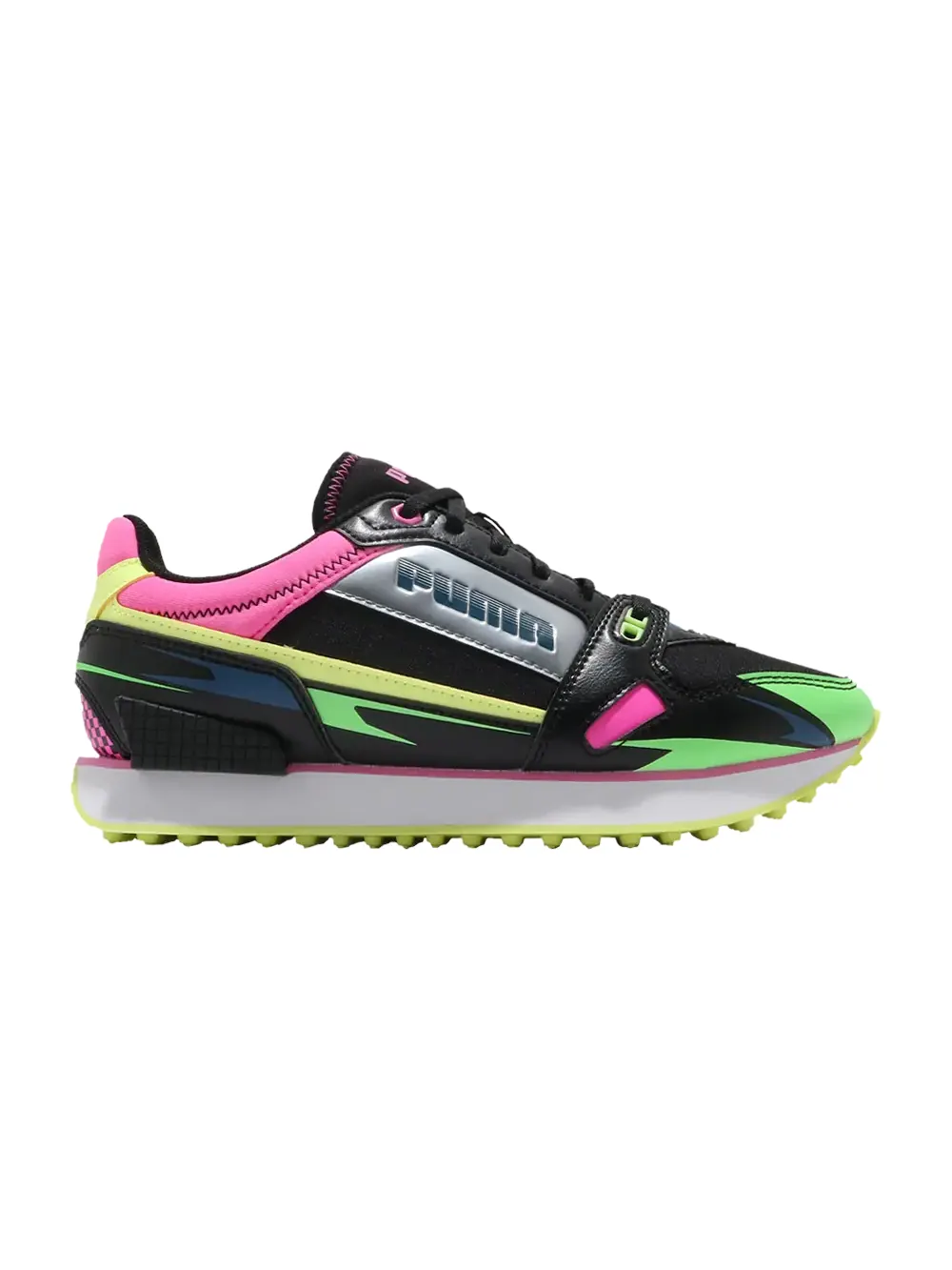 Кроссовки Wmns Mile Rider Puma — изображение 1 из 1, черный/зеленый