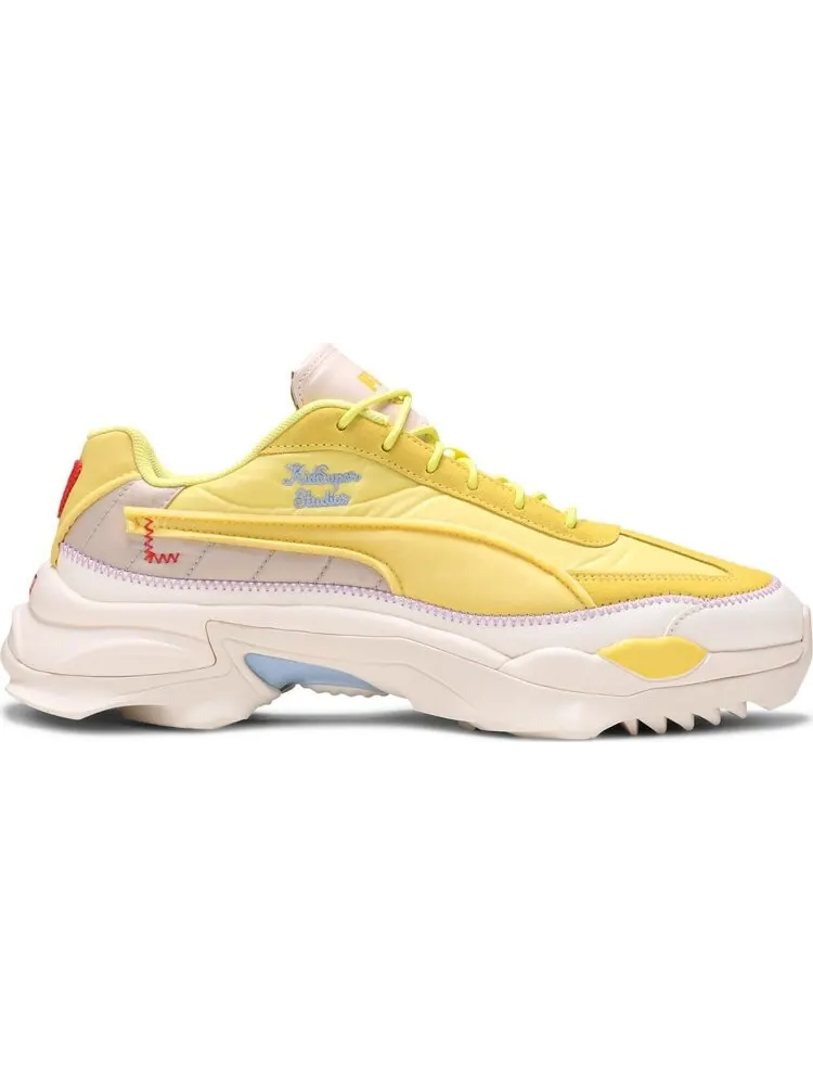 Кроссовки Puma KidSuper Studios x Nitefox Limelight Yellow Cream — изображение 1 из 8, желтый