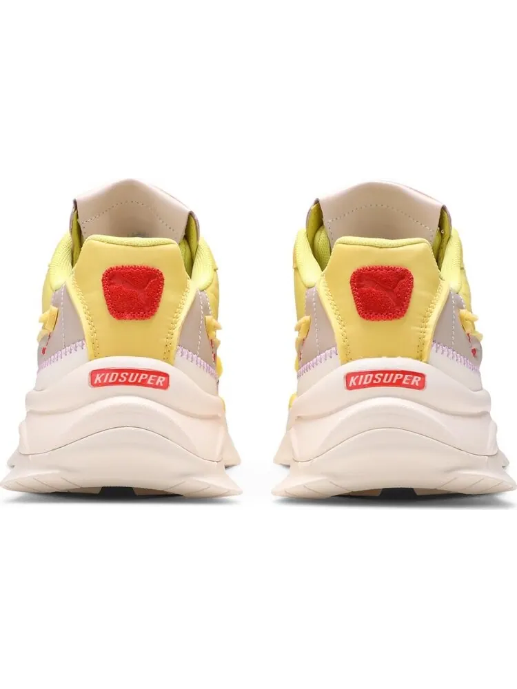 Кроссовки Puma KidSuper Studios x Nitefox Limelight Yellow Cream — изображение 6 из 8, желтый