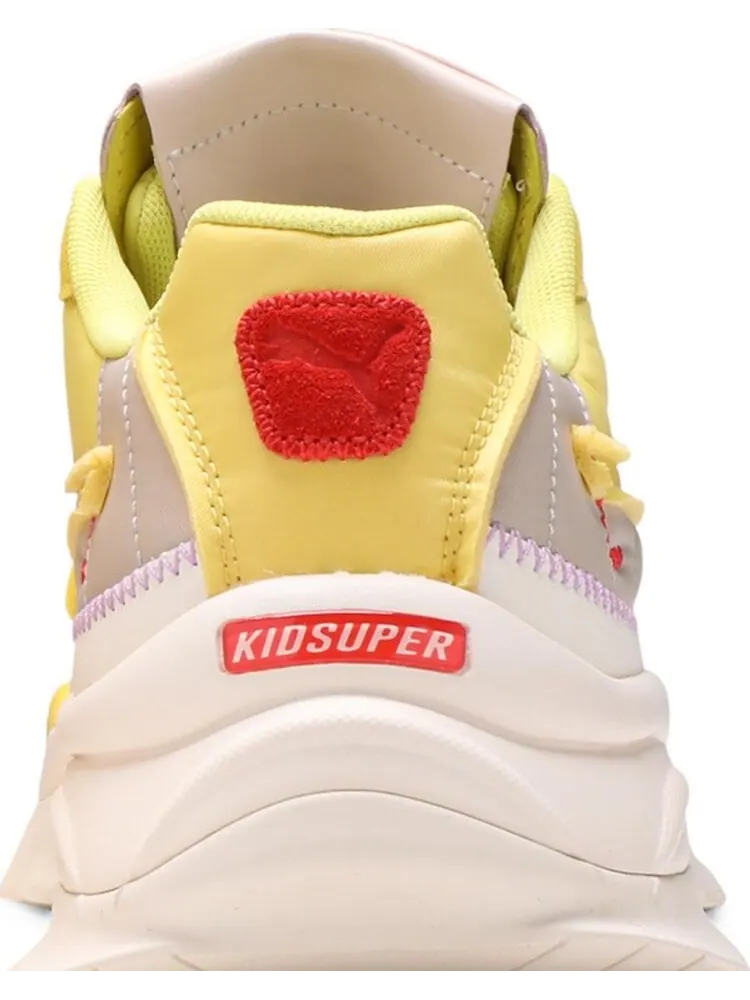 Кроссовки Puma KidSuper Studios x Nitefox Limelight Yellow Cream — изображение 7 из 8, желтый