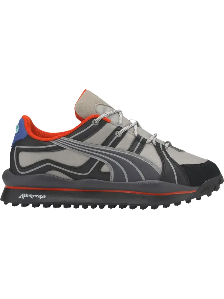 Кроссовки Puma ATTÈMPT x Style Rider Black Steel Grey — изображение 1 из 1, черный