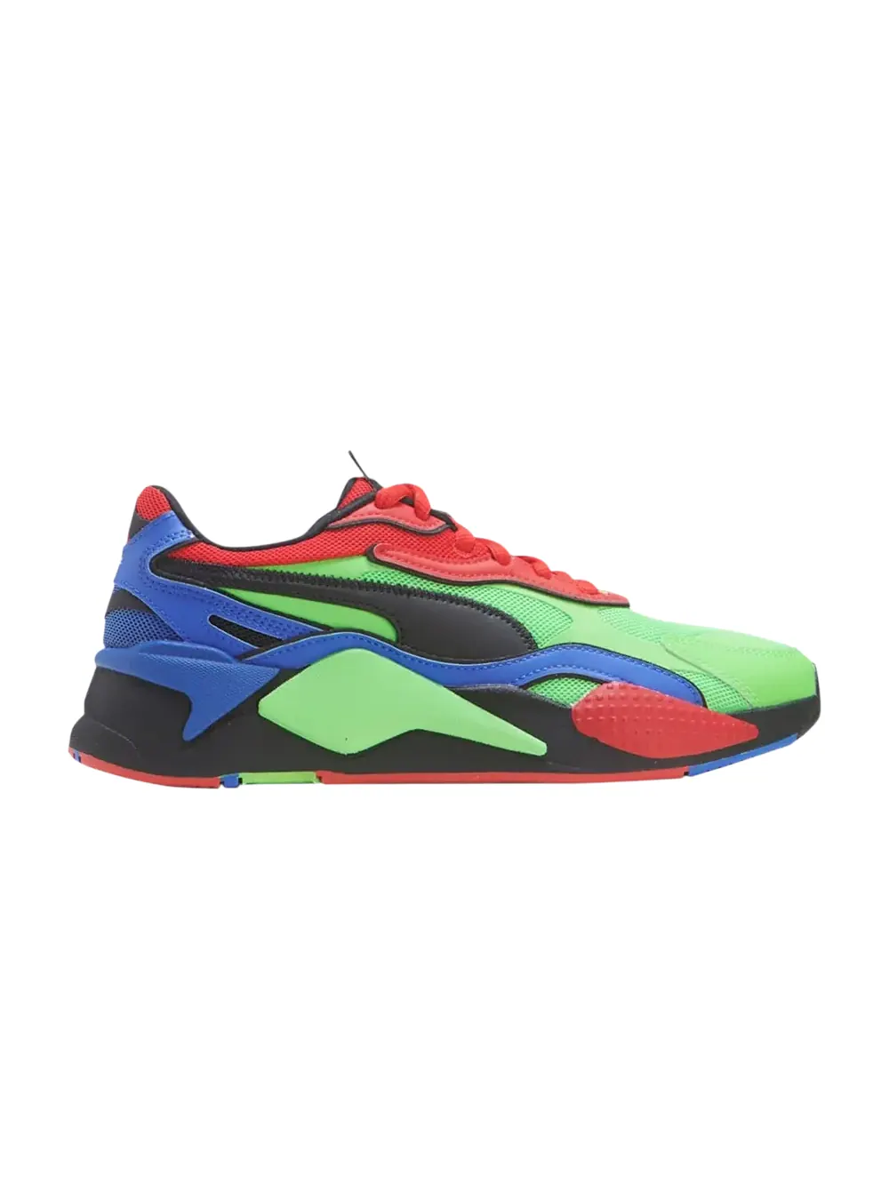 Кроссовки RS-X3 Jr Puma — изображение 1 из 1, зеленый/черный/синий