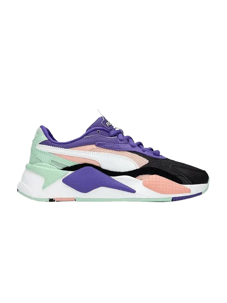 Кроссовки Puma Wmns RS-X3 'Puzzle - Purple Corallites' — изображение 1 из 1, фиолетовый/белый
