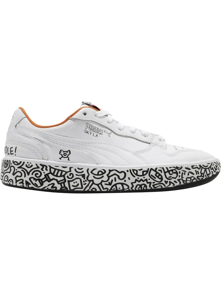 Кроссовки Puma Mr. Doodle x Sky LX Low Wavy Doodles — изображение 1 из 1, белый