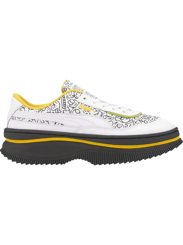 Кроссовки Puma Mr. Doodle x Wmns Deva Wavy Doodles — изображение 1 из 1, белый