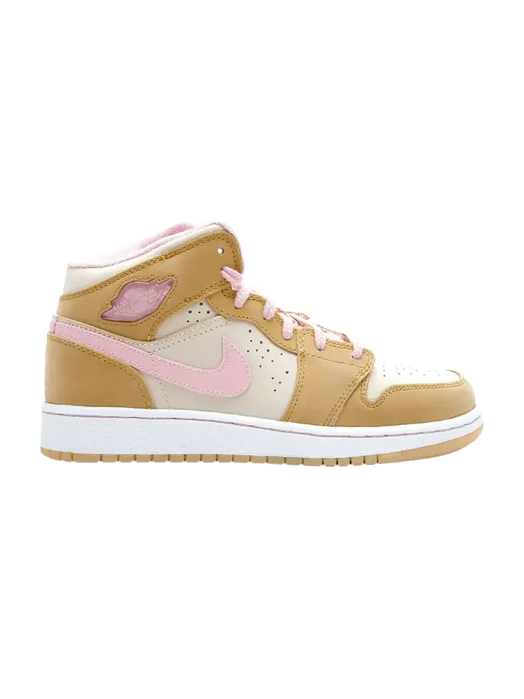 Кроссовки Air Jordan 1 Hare GS 'Wheat' — изображение 1 из 1, коричневый