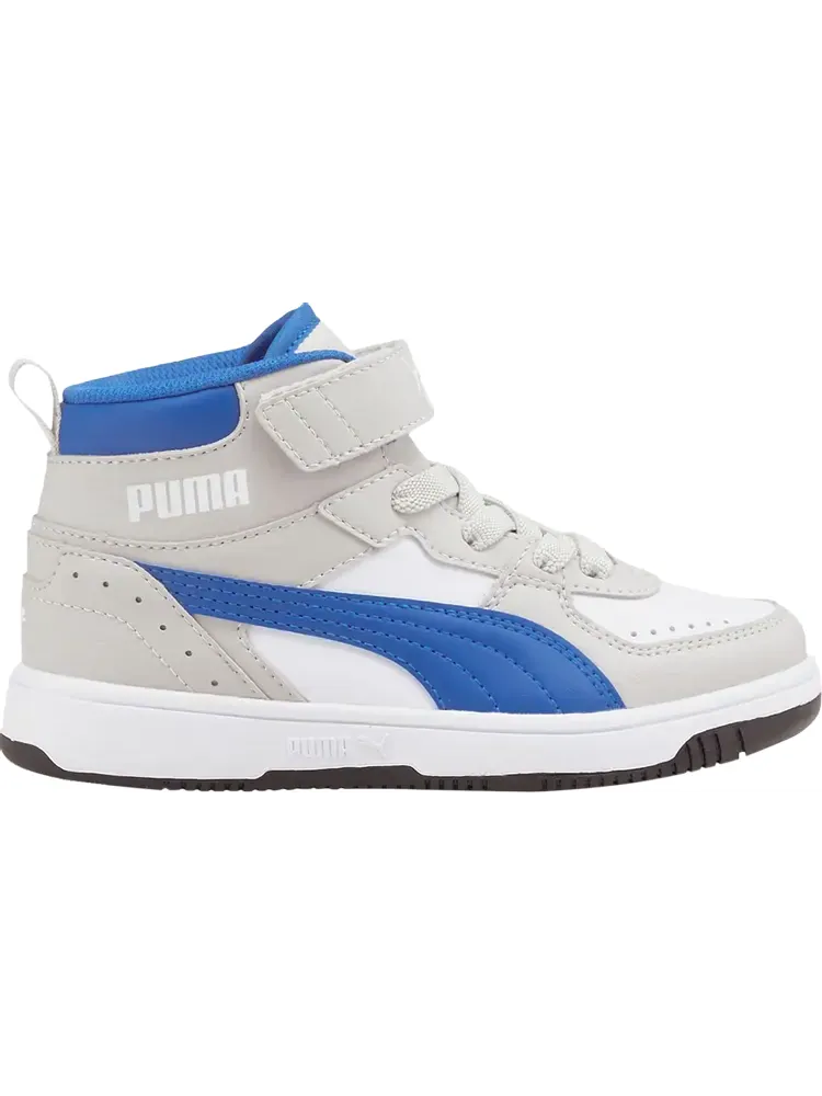Кроссовки Puma Rebound Joy Little Kid Grey Violet Victoria Blue — изображение 1 из 1, серый
