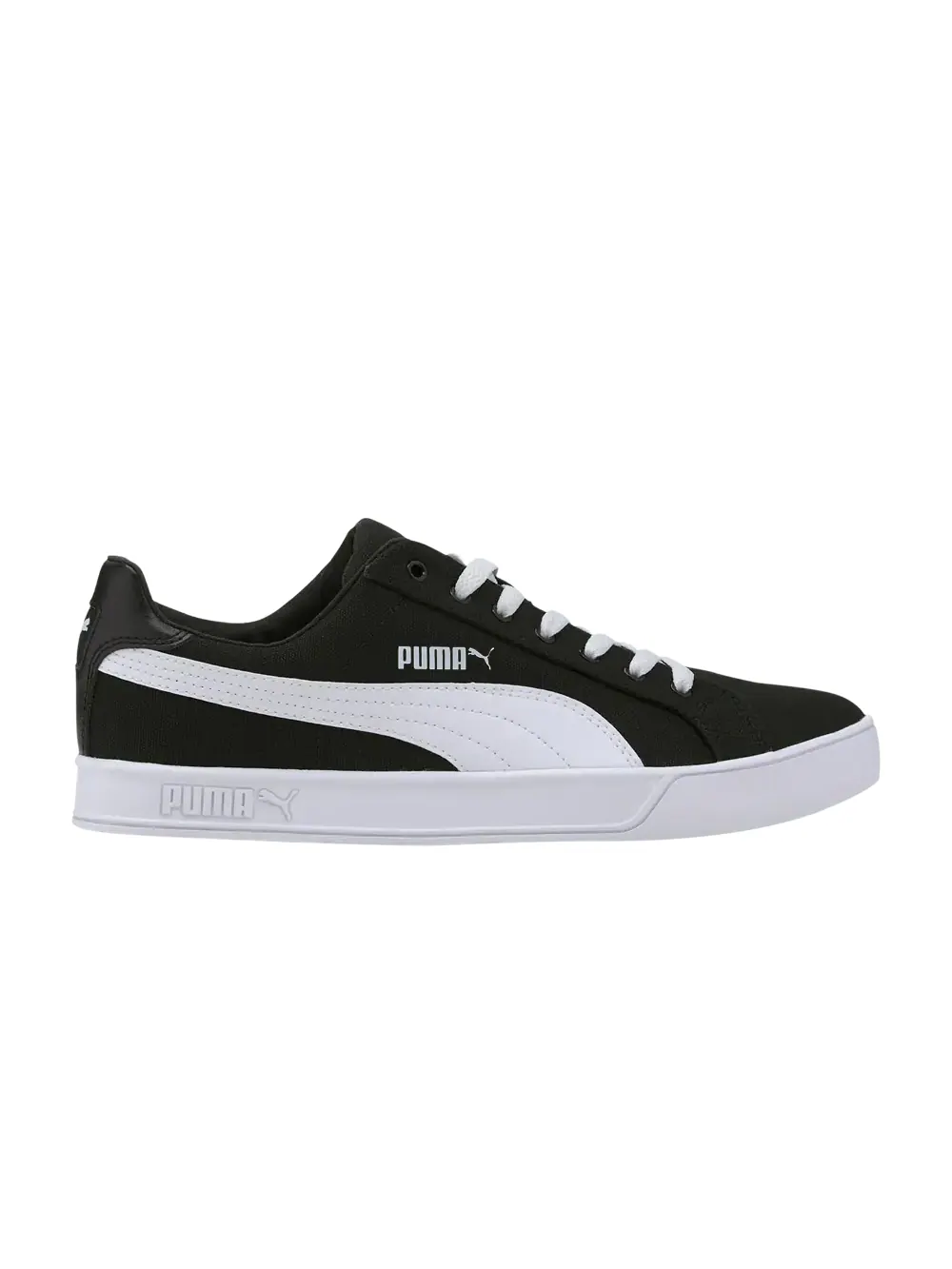Кроссовки Smash Vulc Canvas Puma — изображение 1 из 1, черный/белый