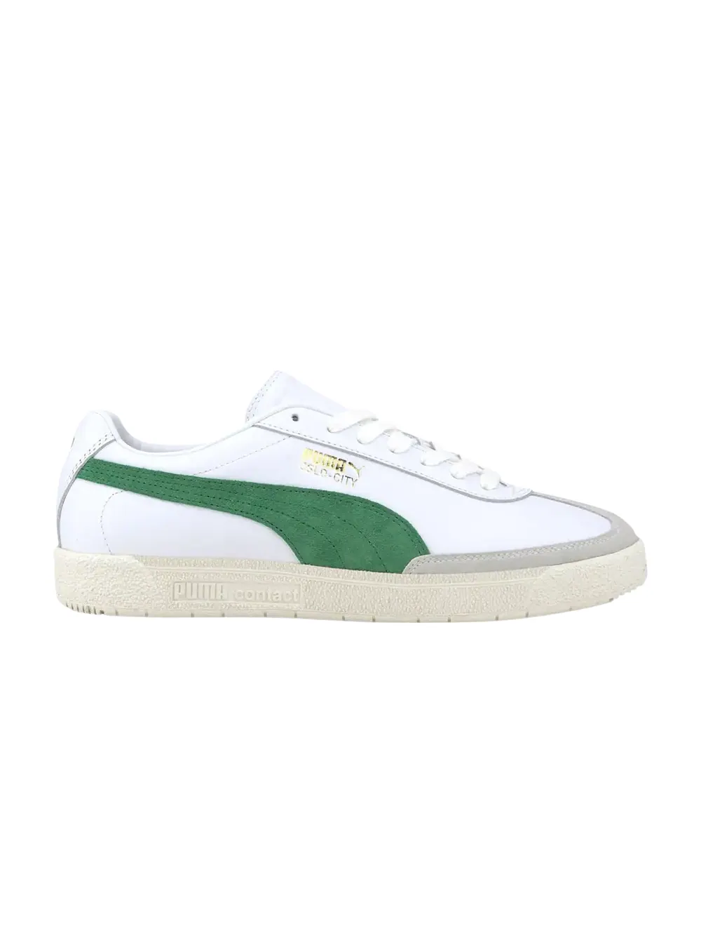 Кроссовки Oslo-City Premium Puma — изображение 1 из 1, белый/зеленый