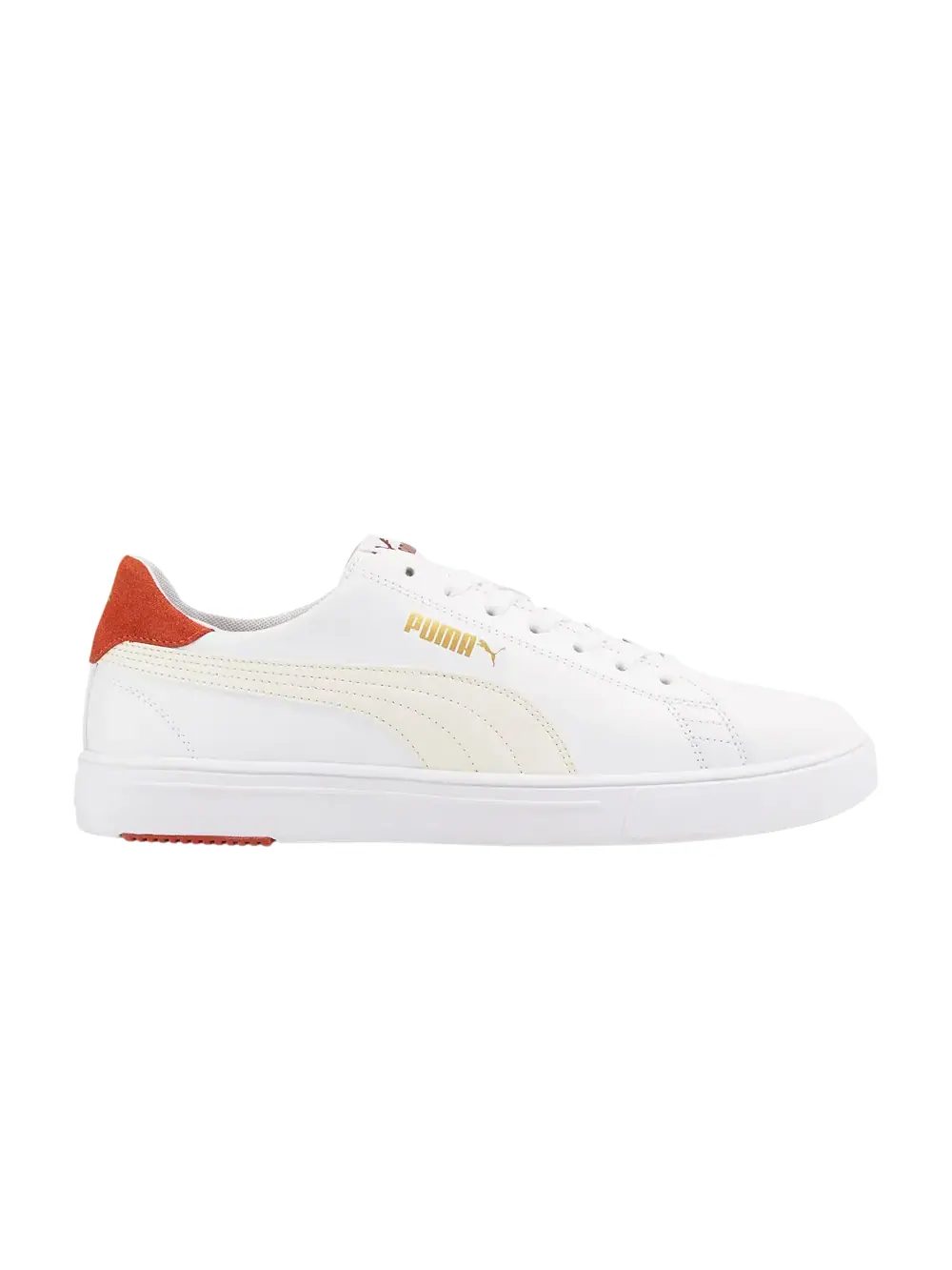 Кроссовки Serve Pro Lite Puma — изображение 1 из 1, белый//золотистый