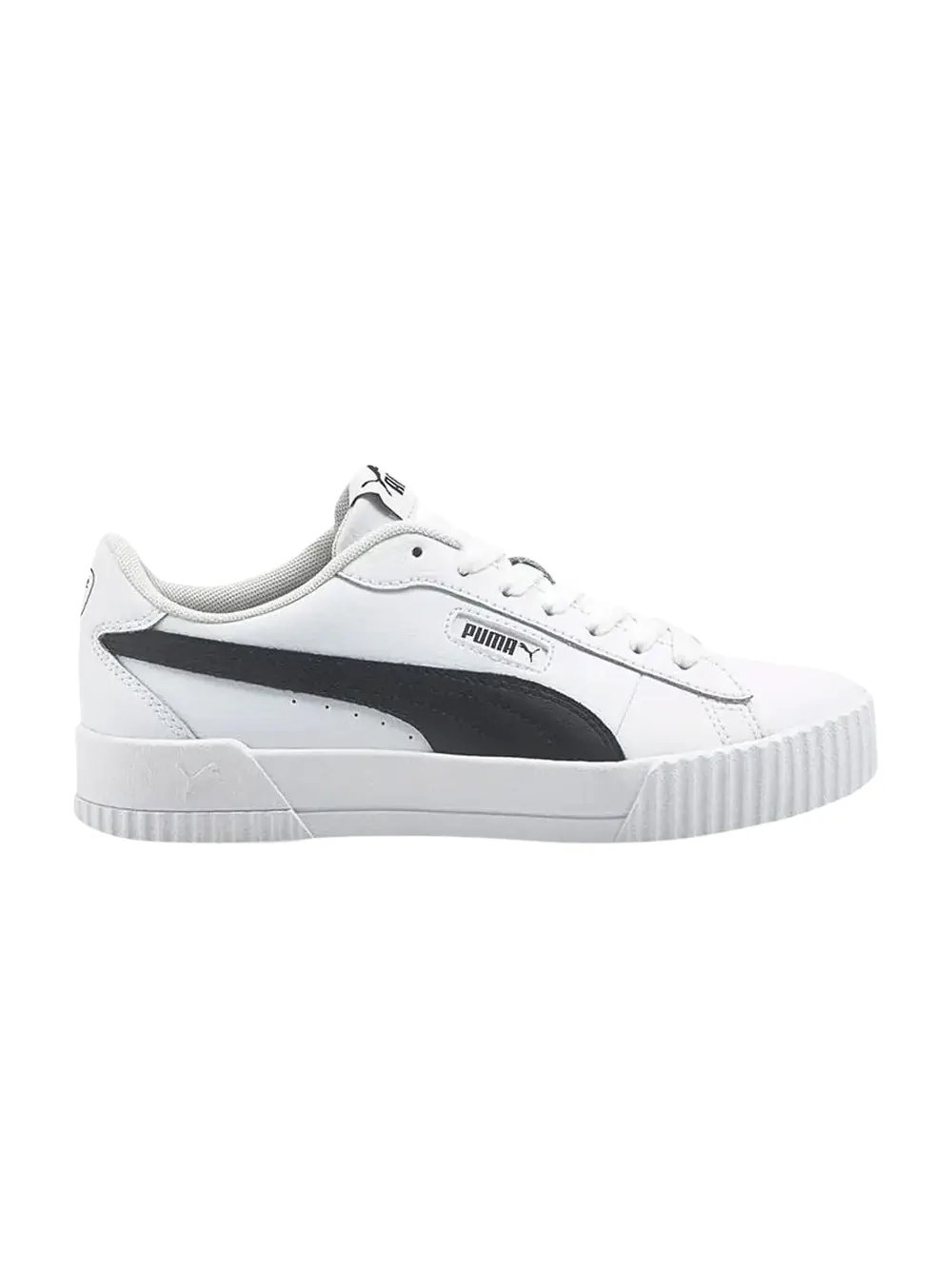 Кроссовки Wmns Carina Crew Puma — изображение 1 из 1, белый/черный