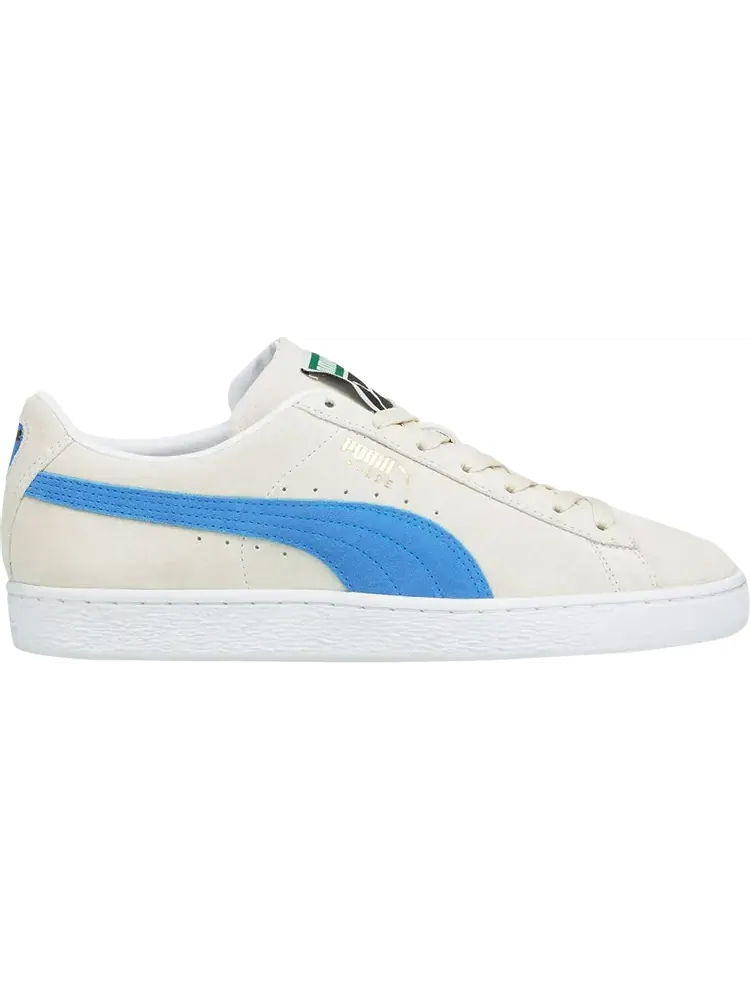 Кроссовки Puma Suede Classic 21 Pristine Ocean Dive — изображение 1 из 1, белый