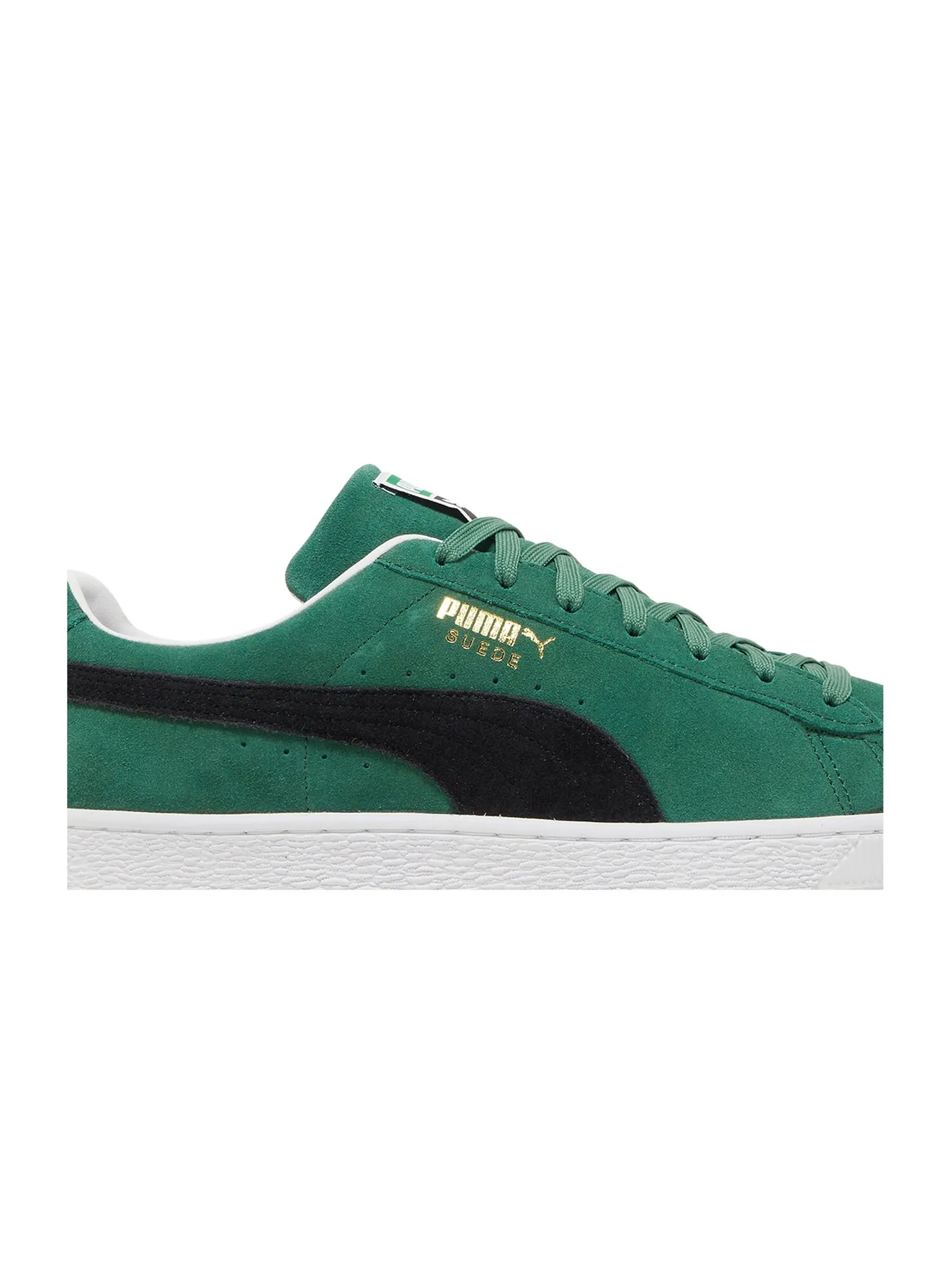 Кроссовки Suede Classic 21 Puma — изображение 2 из 8, черный/белый