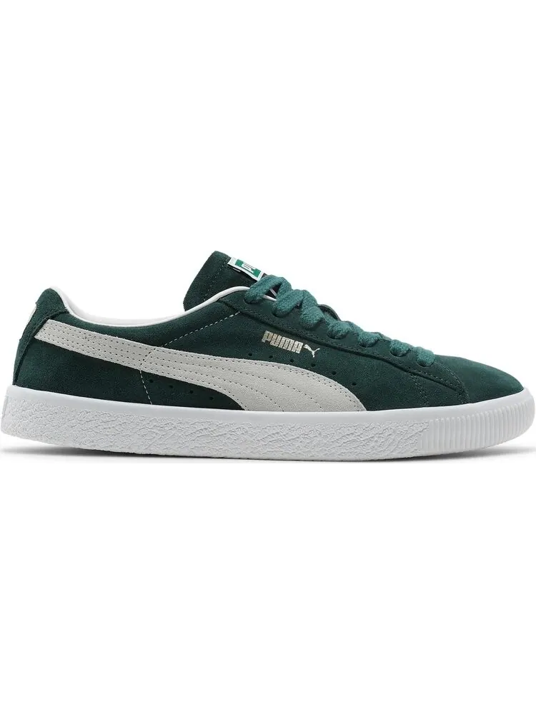 Кроссовки Puma Suede Vintage Ponderosa Pine — изображение 1 из 8, зеленый