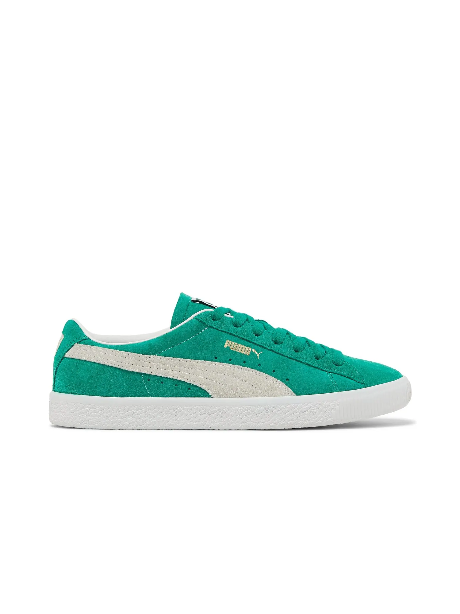 Кроссовки Suede Vintage Puma — изображение 1 из 8, зеленый/белый