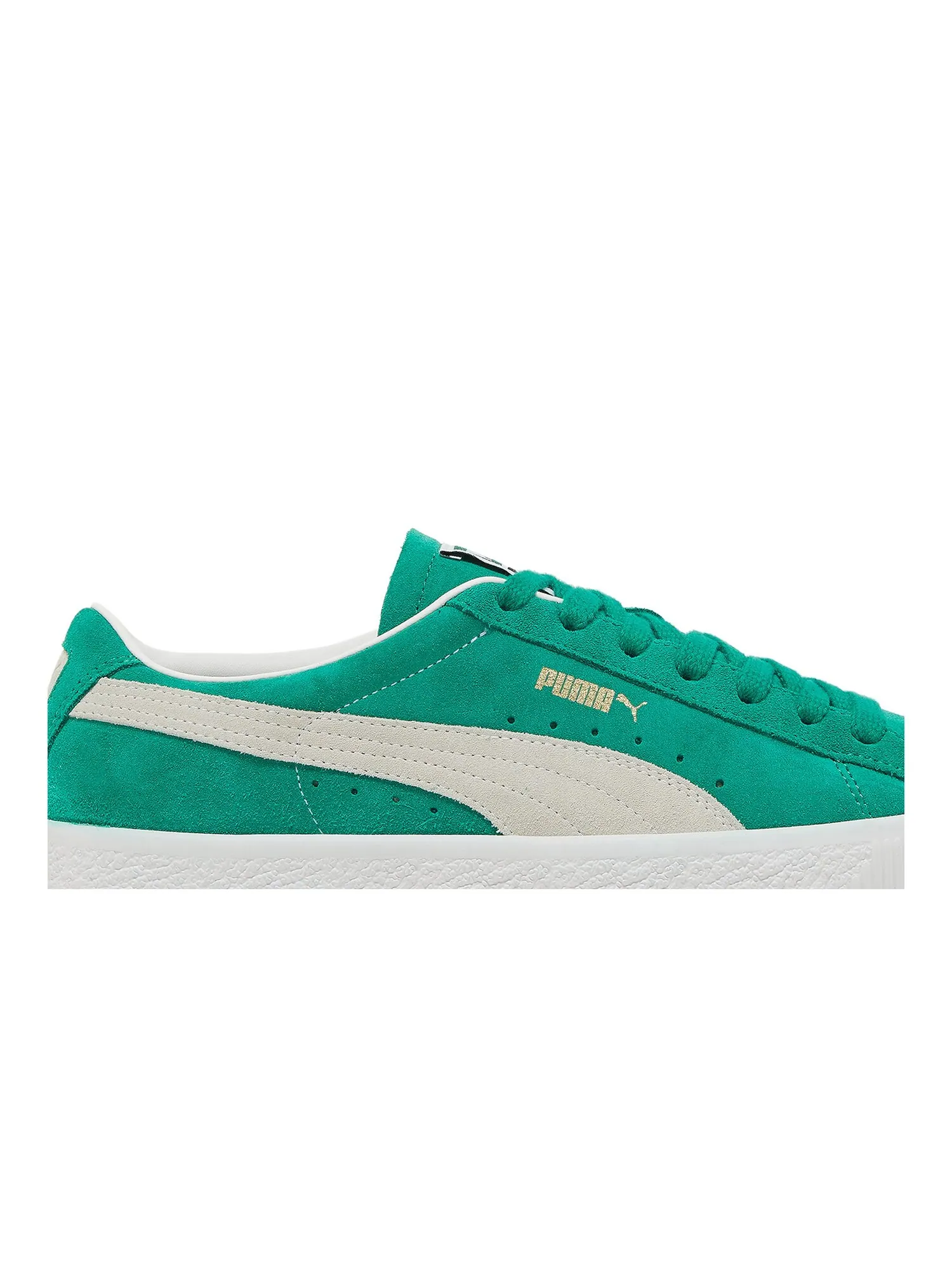Кроссовки Suede Vintage Puma — изображение 2 из 8, зеленый/белый