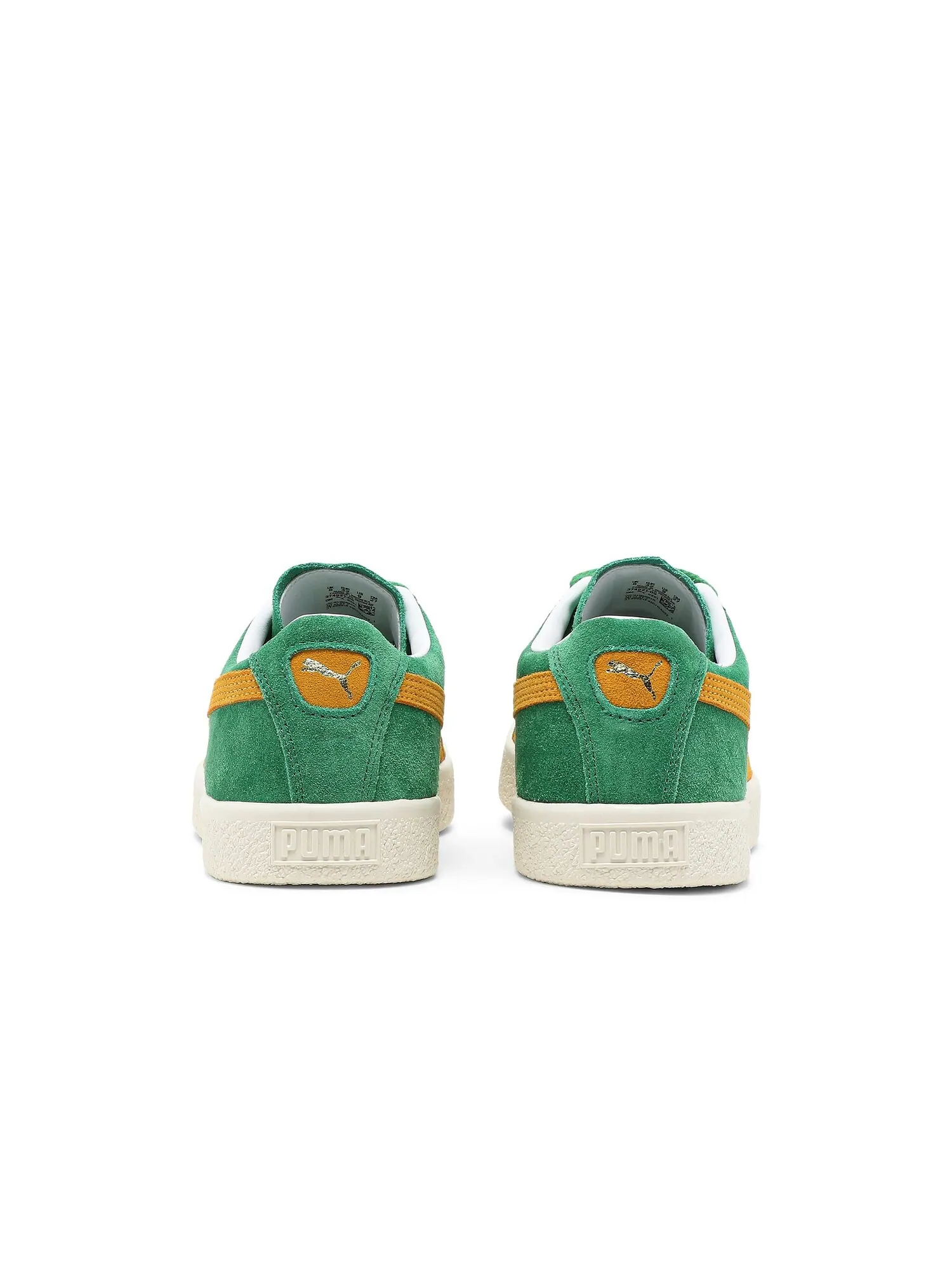 Кроссовки Suede Vintage Puma — изображение 6 из 8, зеленый//слоновая кость