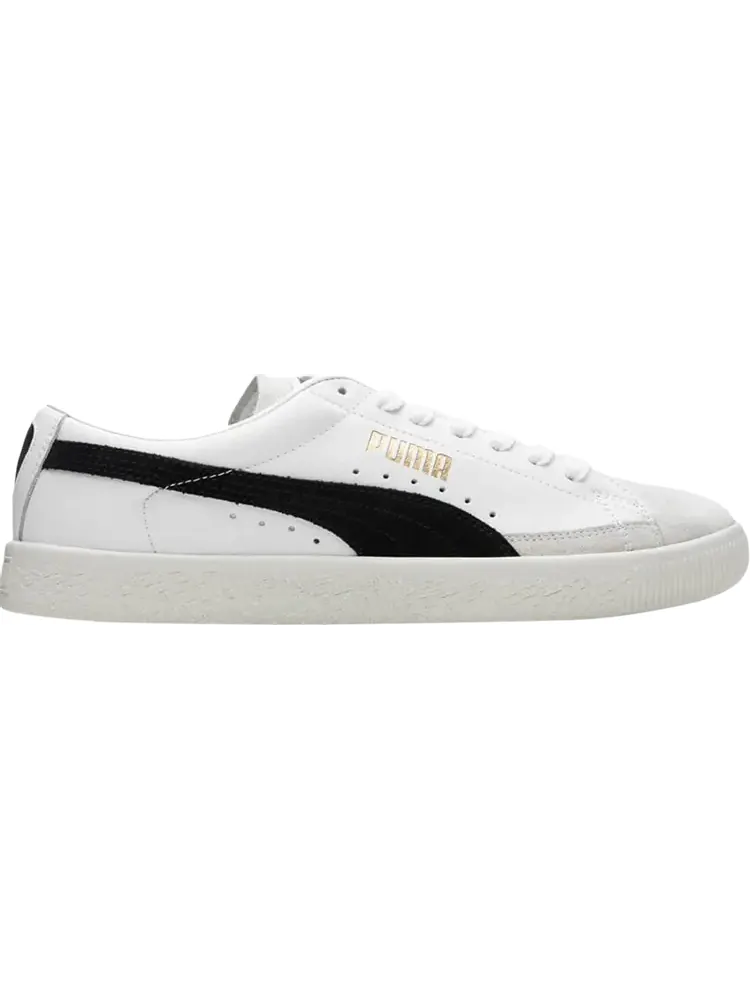 Кроссовки Puma Basket Vintage White Black — изображение 1 из 1, белый