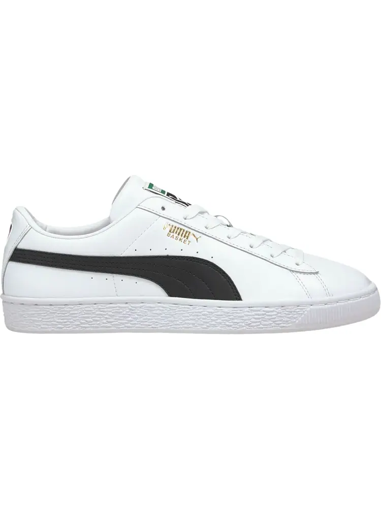 Кроссовки Puma Basket Classic 21 White Black — изображение 1 из 1, белый