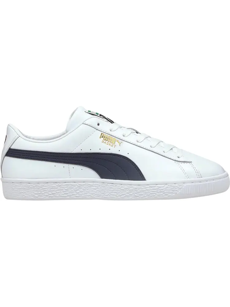 Кроссовки Puma Basket Classic 21 White Peacoat — изображение 1 из 1, белый