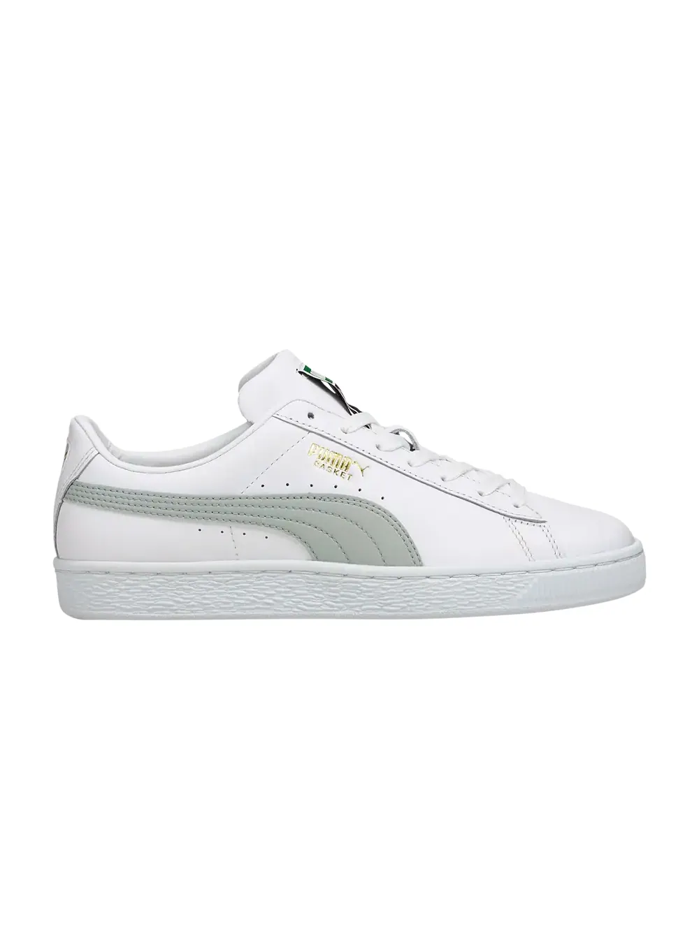 Кроссовки Basket Classic 21 Puma — изображение 1 из 1, белый/синий