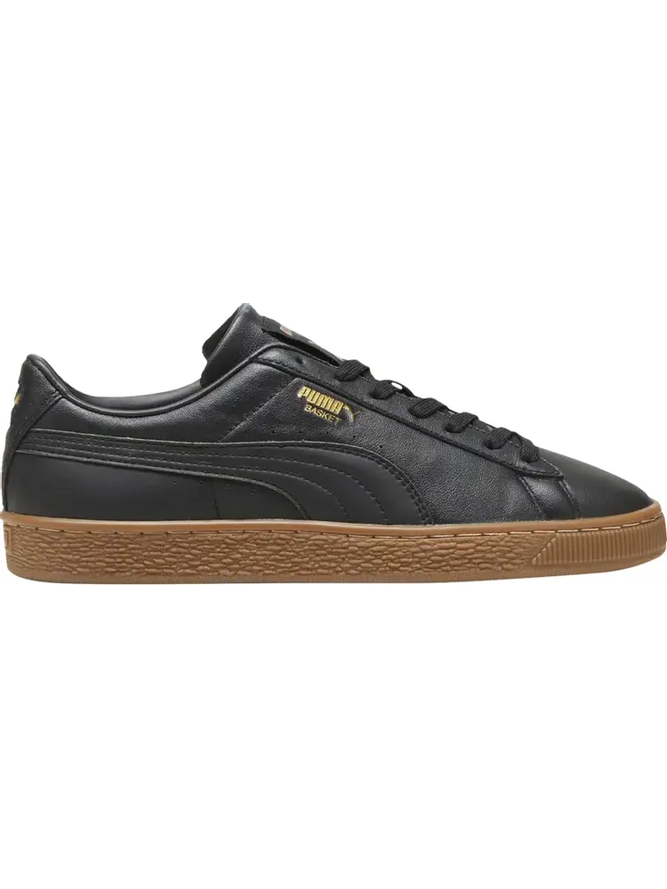 Кроссовки Basket Classic 21 'Black Gold Gum' — изображение 1 из 1, черный